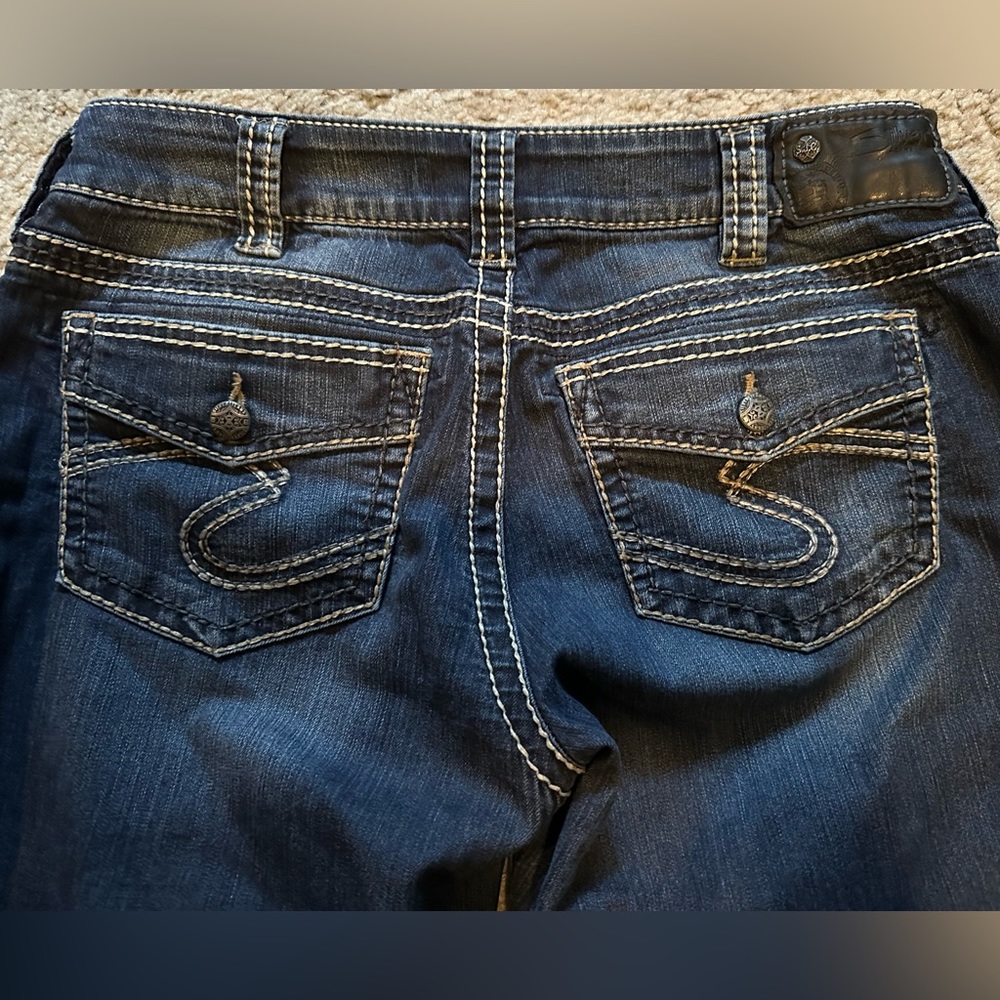 Silver Suki Skinny Ankle Jeans